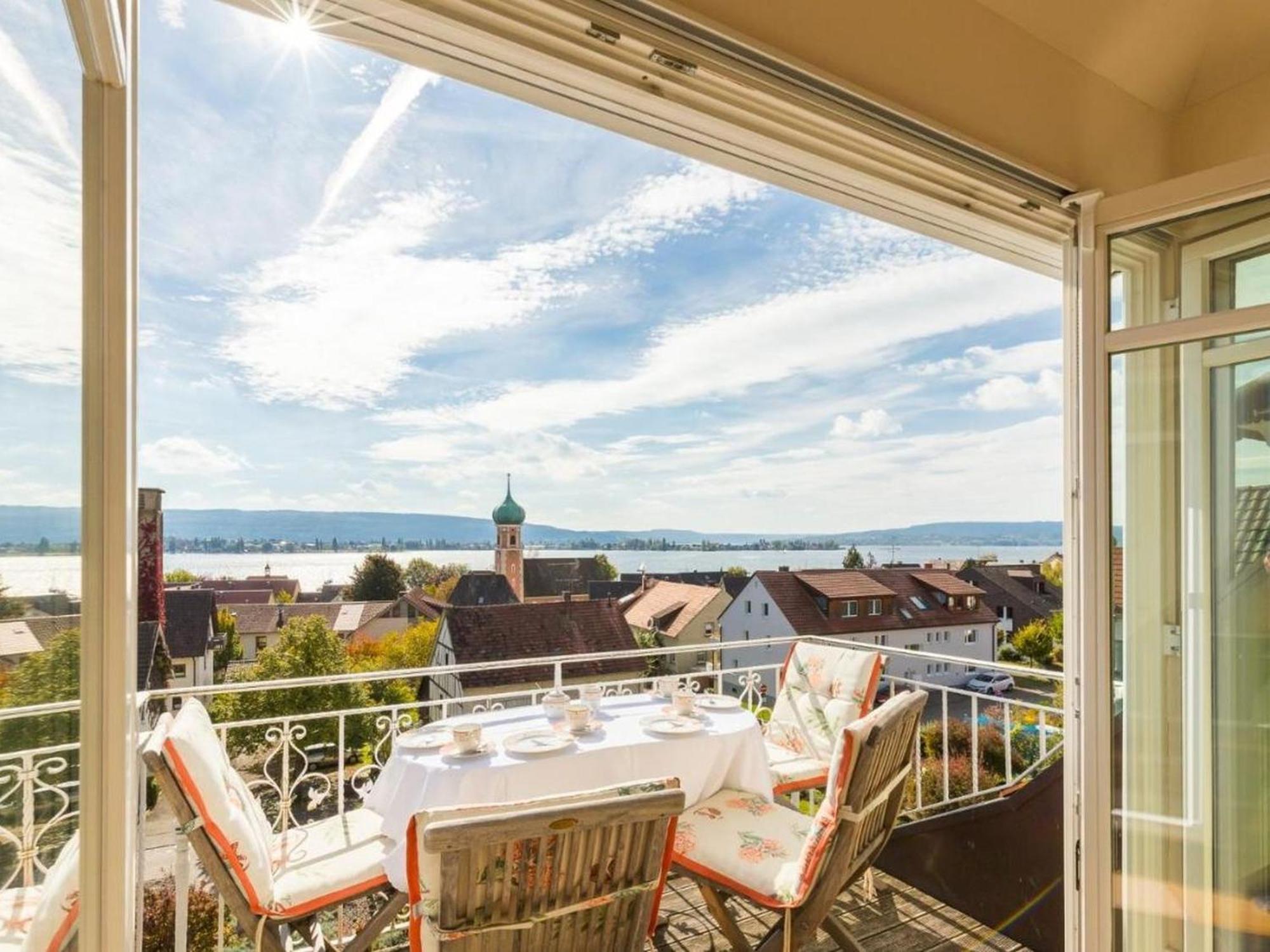 Ferienwohnung Bodenseeblick Allensbach Buitenkant foto
