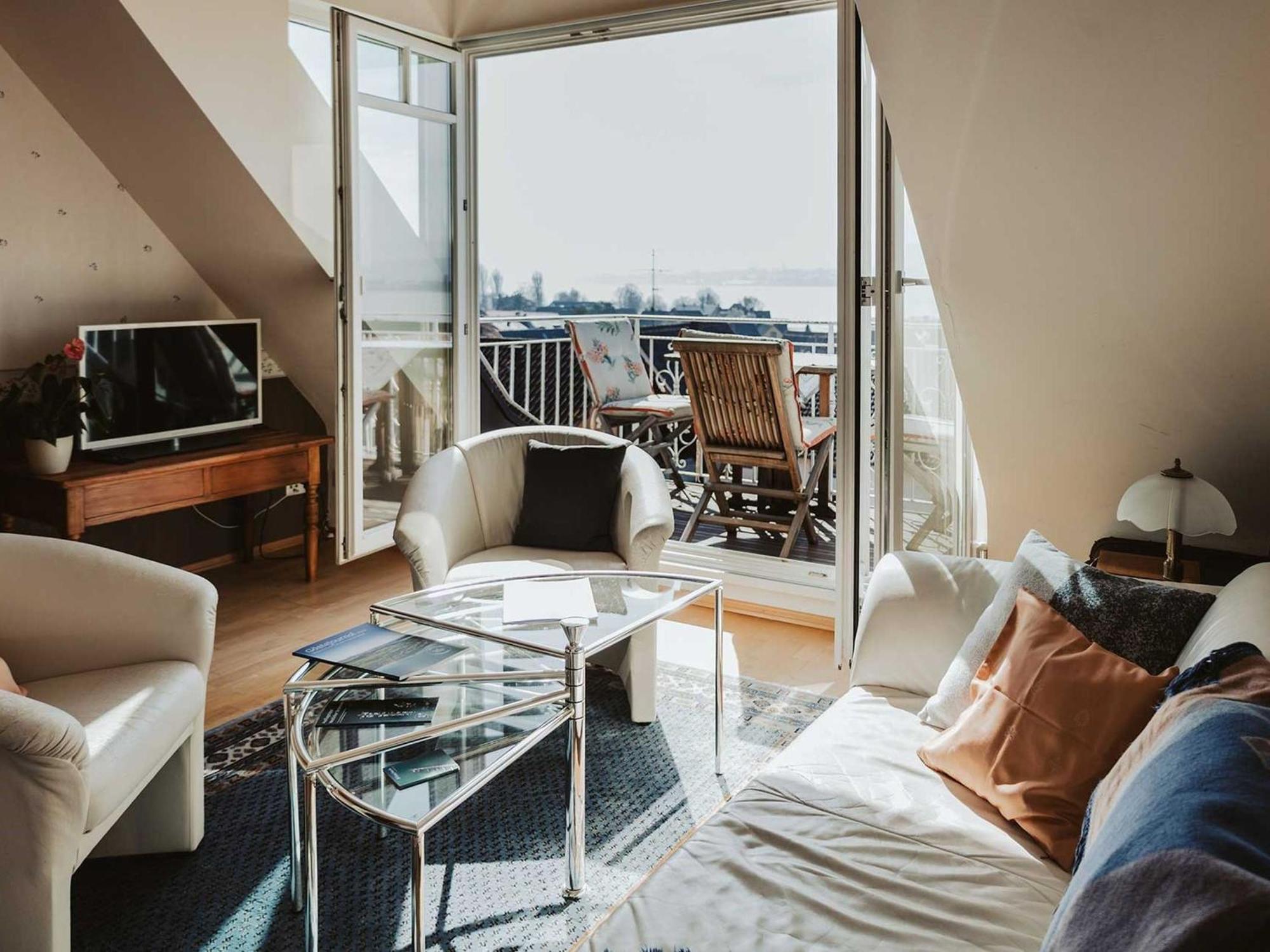 Ferienwohnung Bodenseeblick Allensbach Buitenkant foto